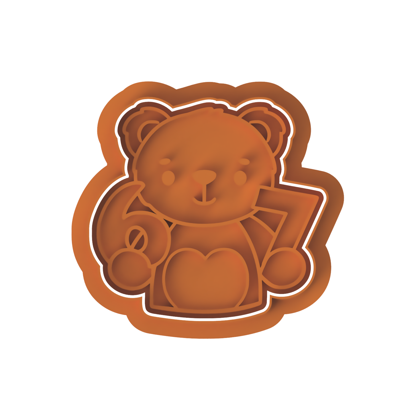 67 Hands V2 Cookie Cutter and Stamp