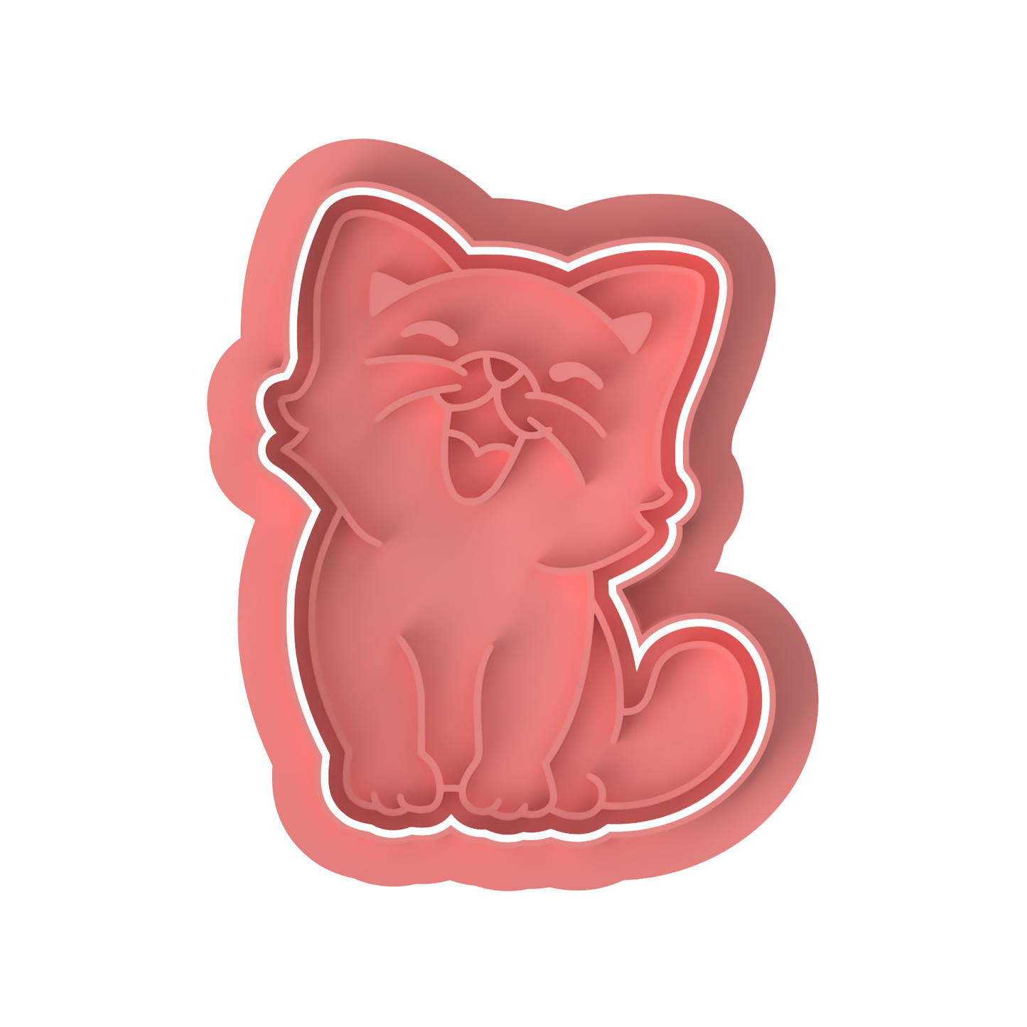 Cute Cat Cutter and stamp