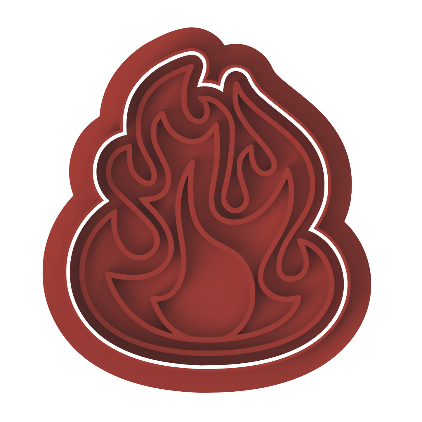 Fire Flame V4 Cutter and stamp