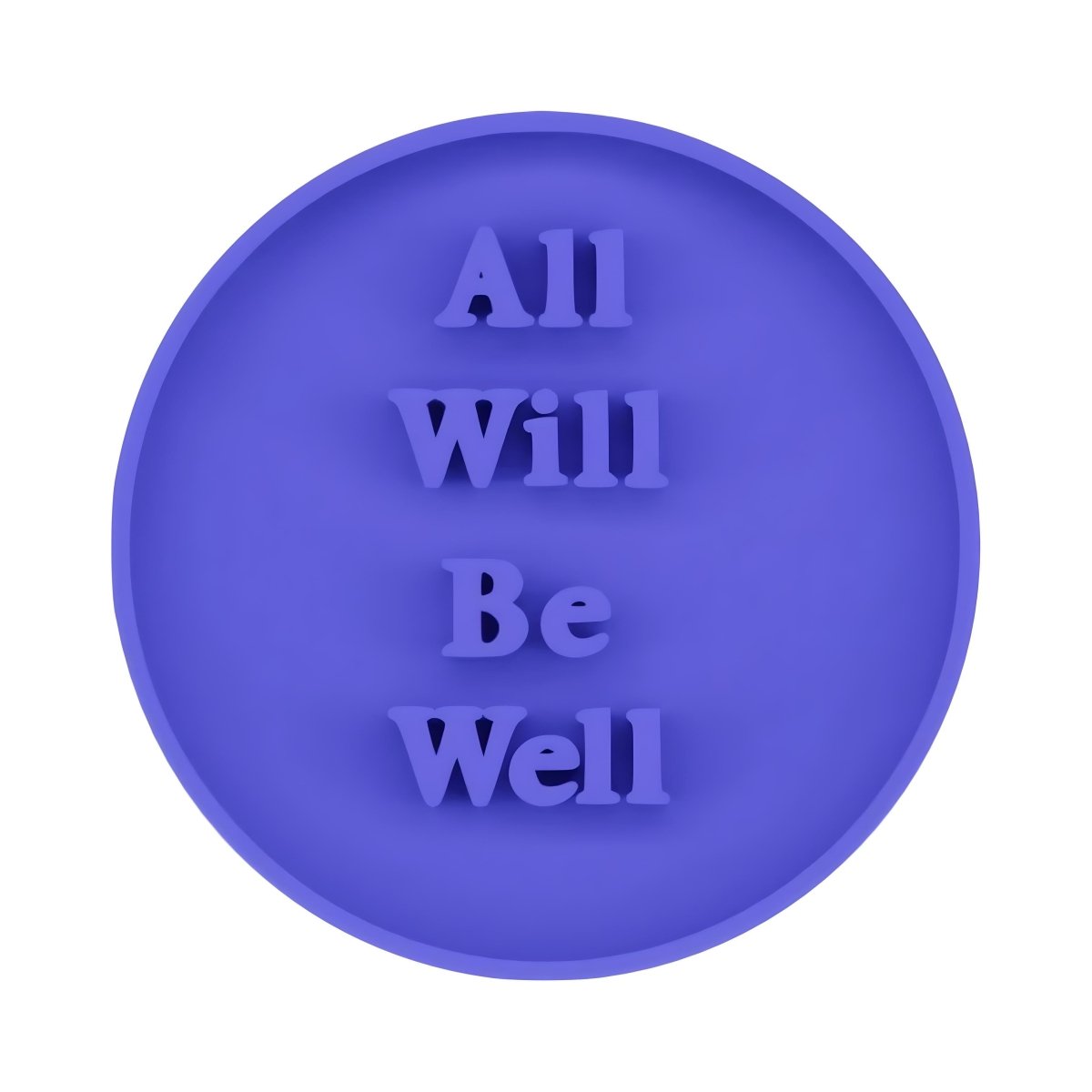 All Will Be Well Stamp Only - Chickadee