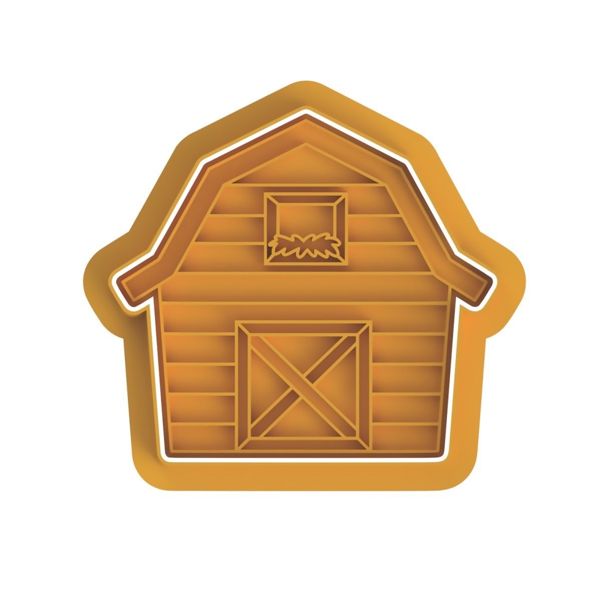 Barn V3 Cutter and Stamp - Chickadee