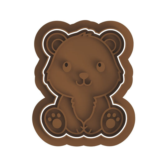 Bear V3 Cutter and Stamp - Chickadee