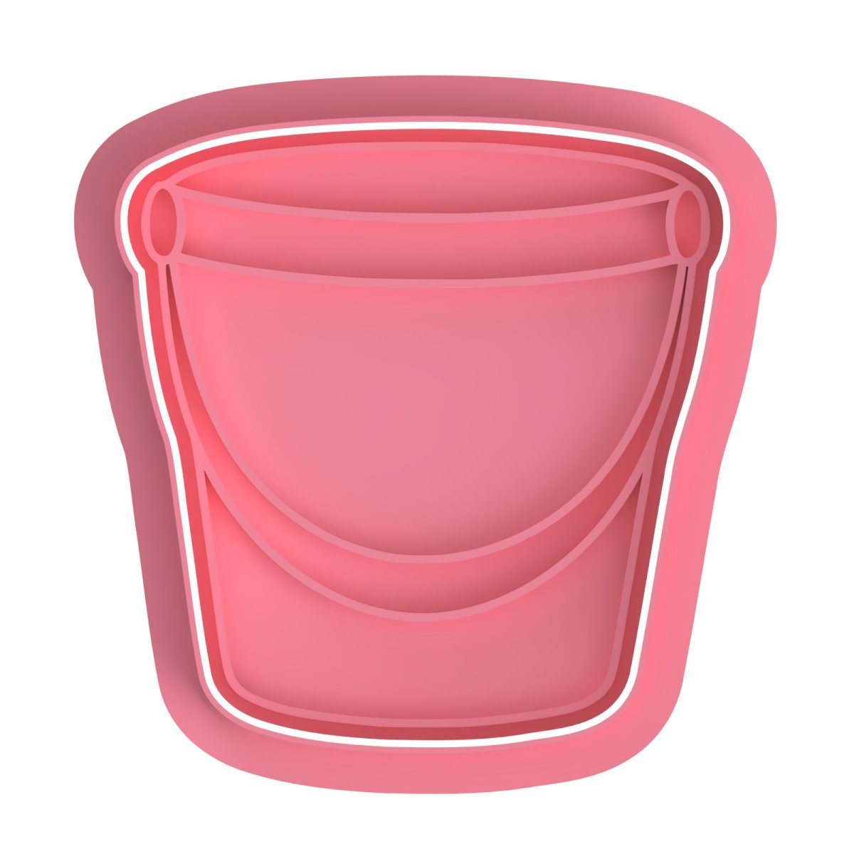 Bucket Cutter and stamp - Chickadee