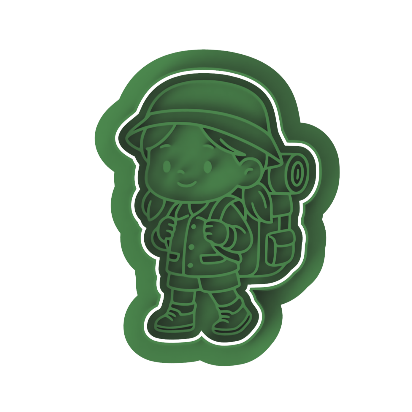 Camper Girl Cutter and stamp