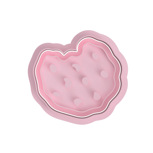 Cookie - With - a - Bite cutter and stamp - Chickadee