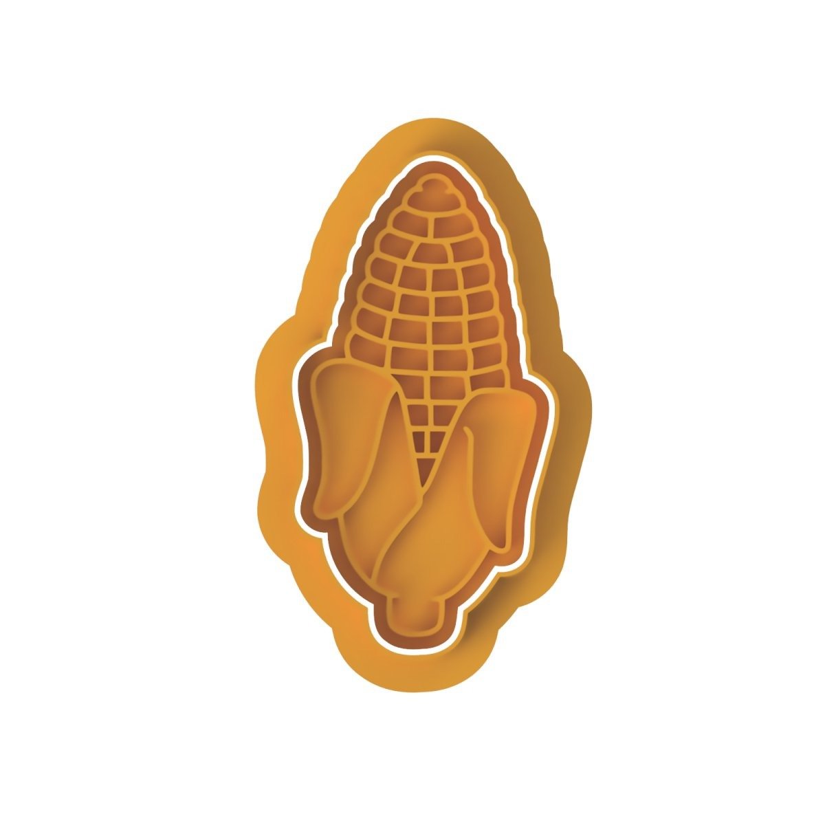 Corn Cutter and stamp - Chickadee