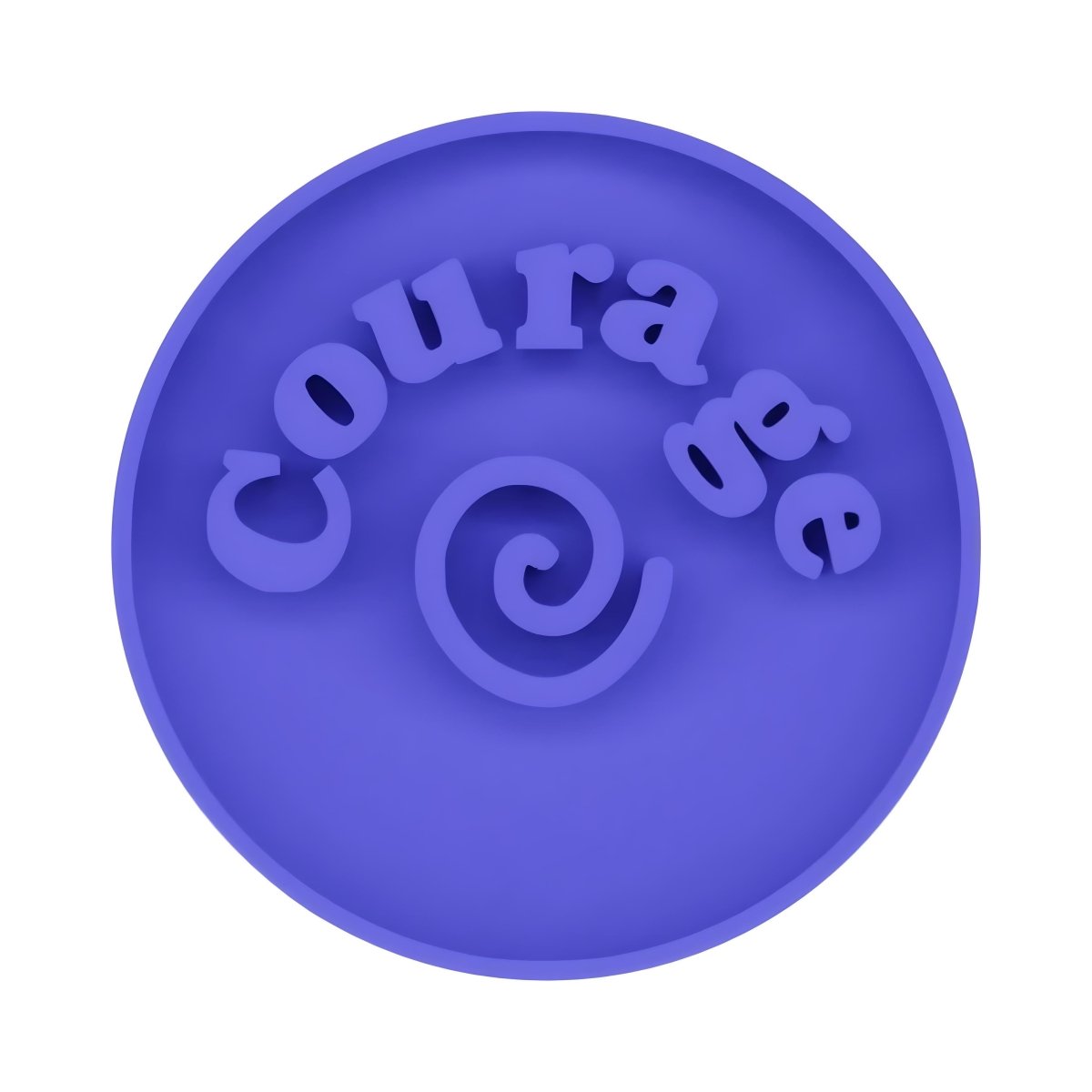 Courage Stamp Only - Chickadee