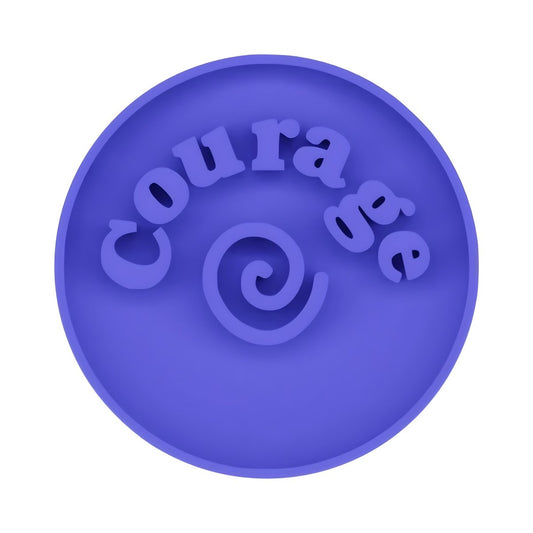 Courage Stamp Only - Chickadee