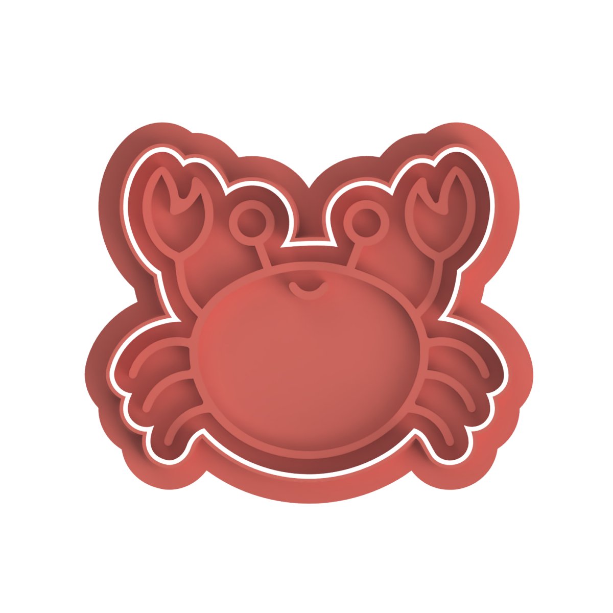 Crab V4 Cutter and stamp - Chickadee