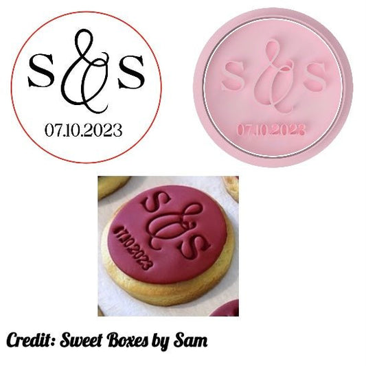 Custom Cookie Design Stamp only - Chickadee