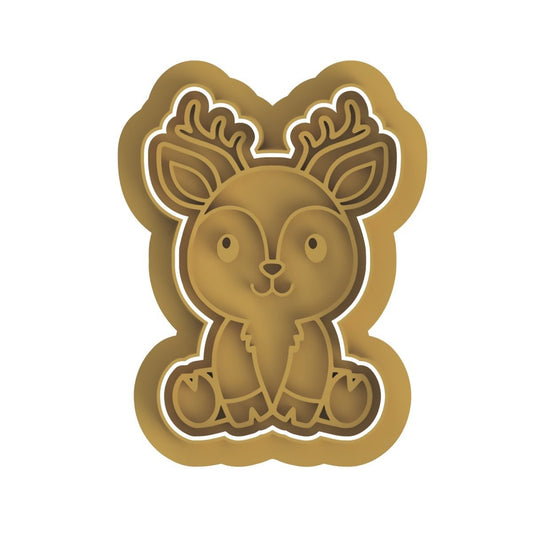 Deer V2 Cutter and Stamp - Chickadee