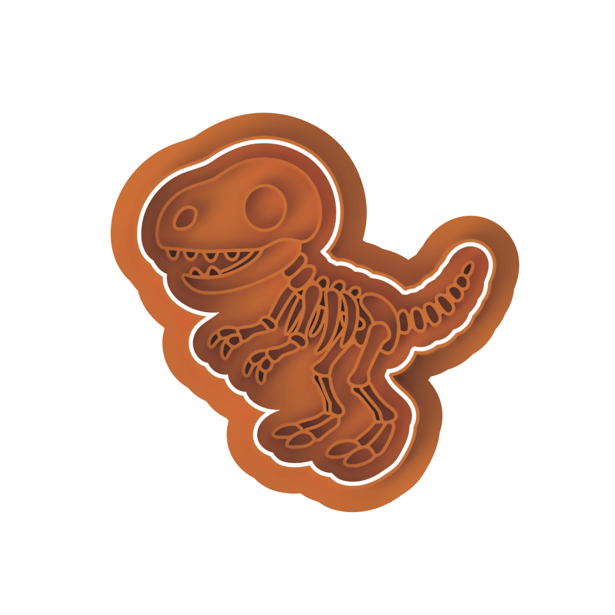 Dinosaur V18 Cutter and stamp - Chickadee