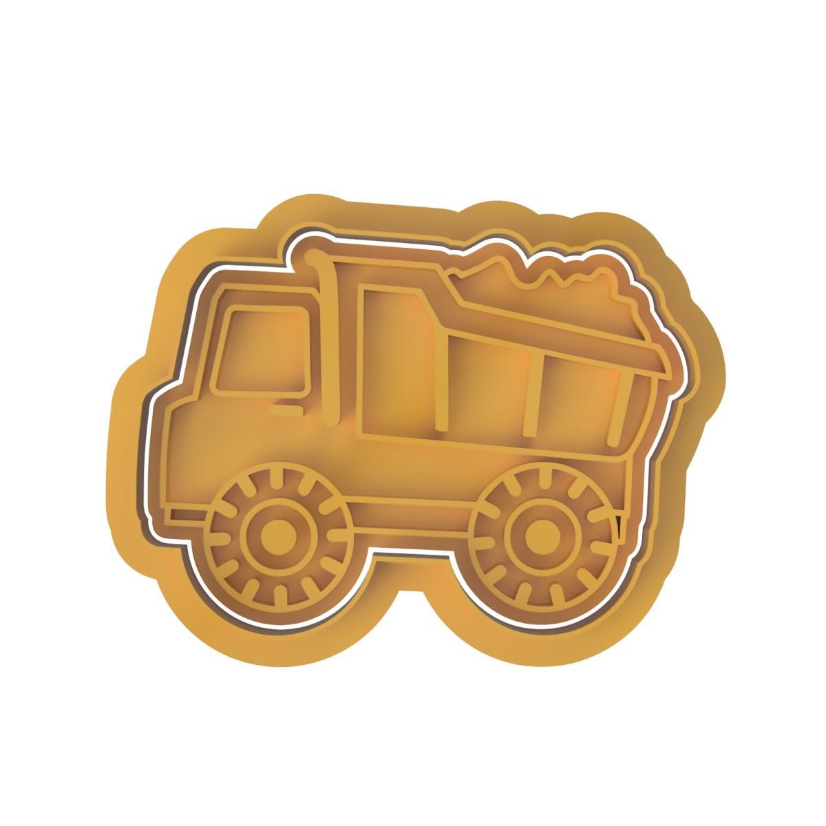 Dump Truck V4 Cutter and Stamp - Chickadee