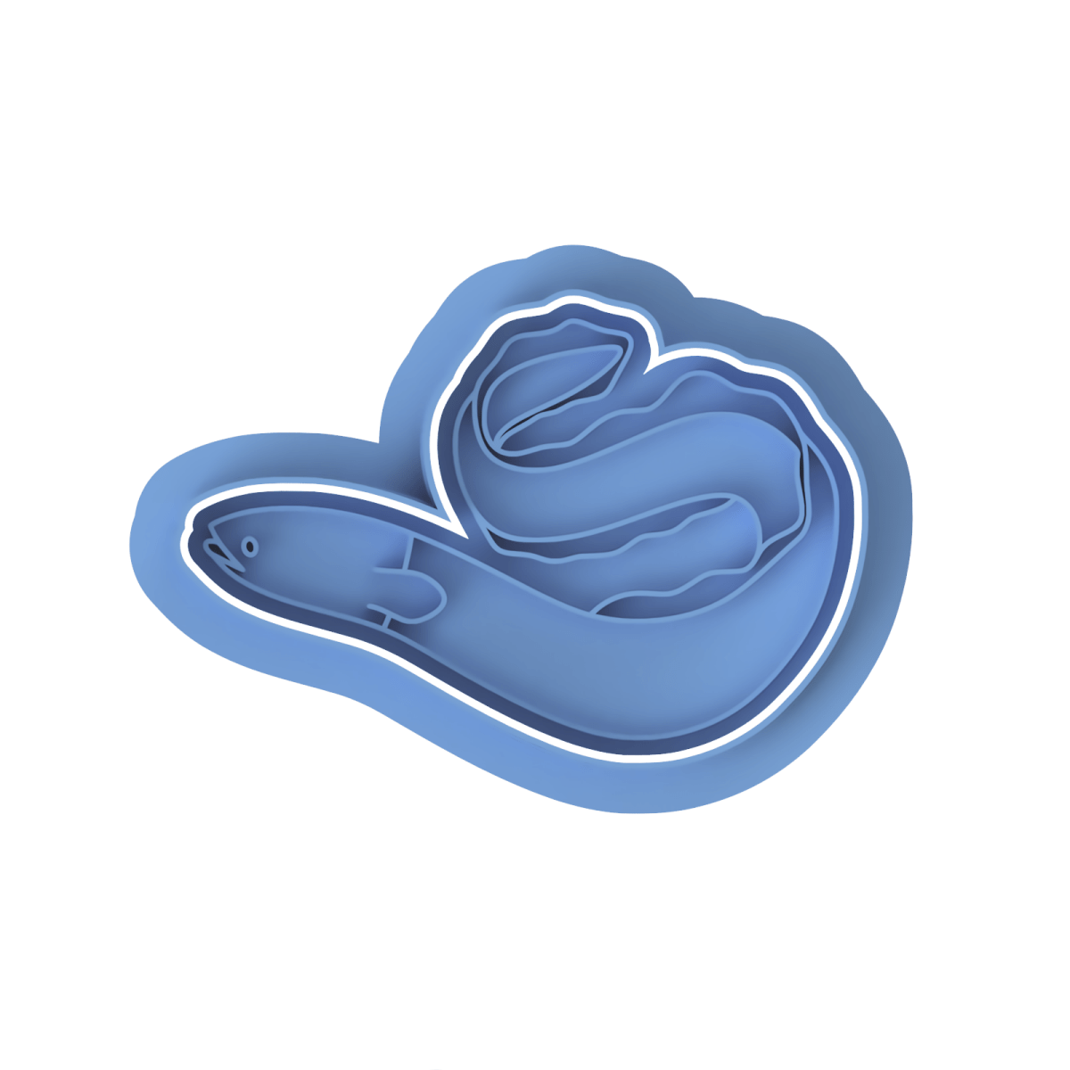 Eel V1 Cutter and Stamp - Chickadee