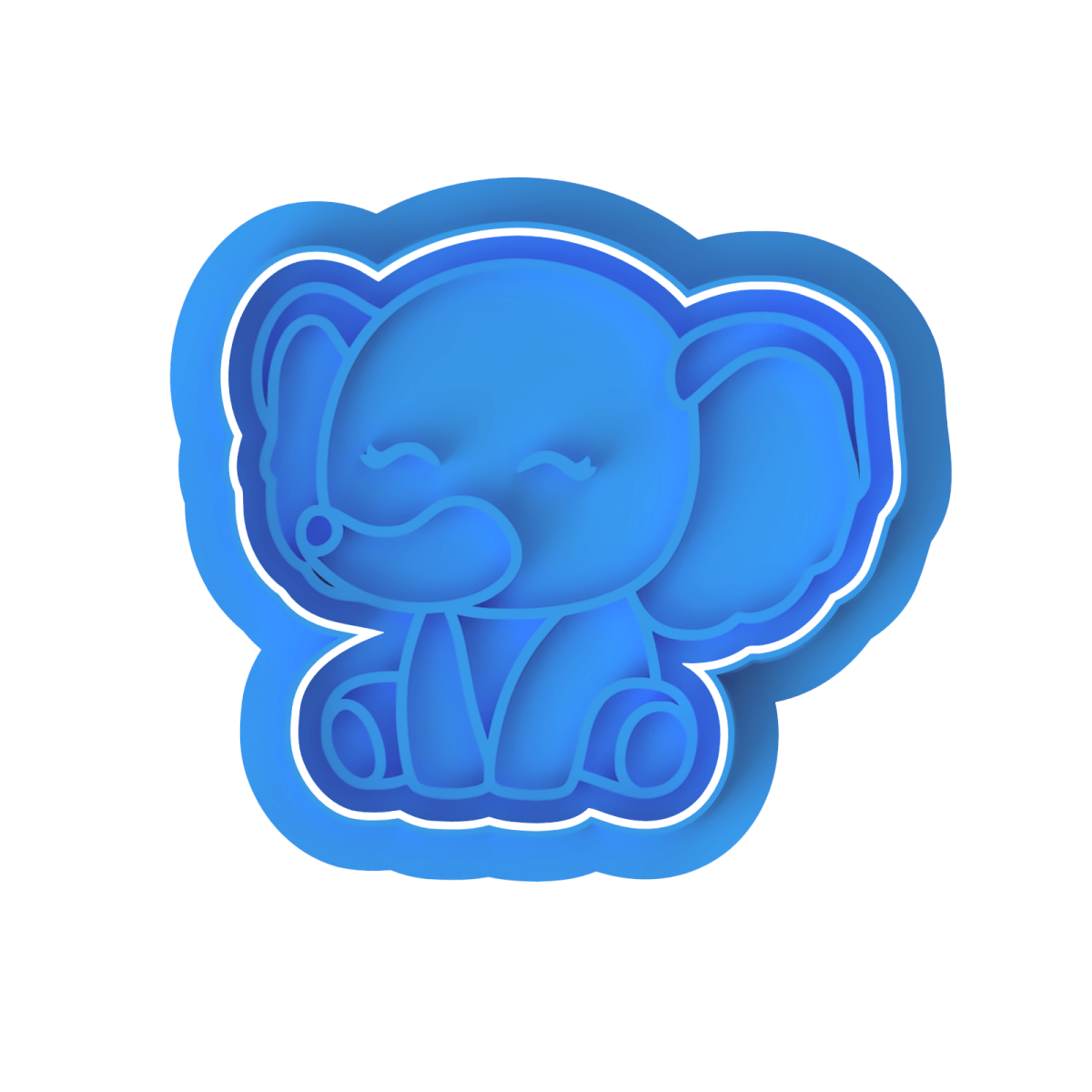 Elephant V7 Cutter and Stamp - Chickadee