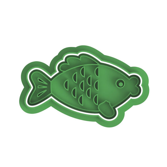 Fish Cute V5 Cutter and stamp - Chickadee