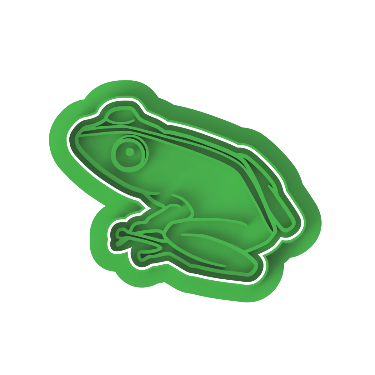 Frog Cutter and Stamp - Chickadee