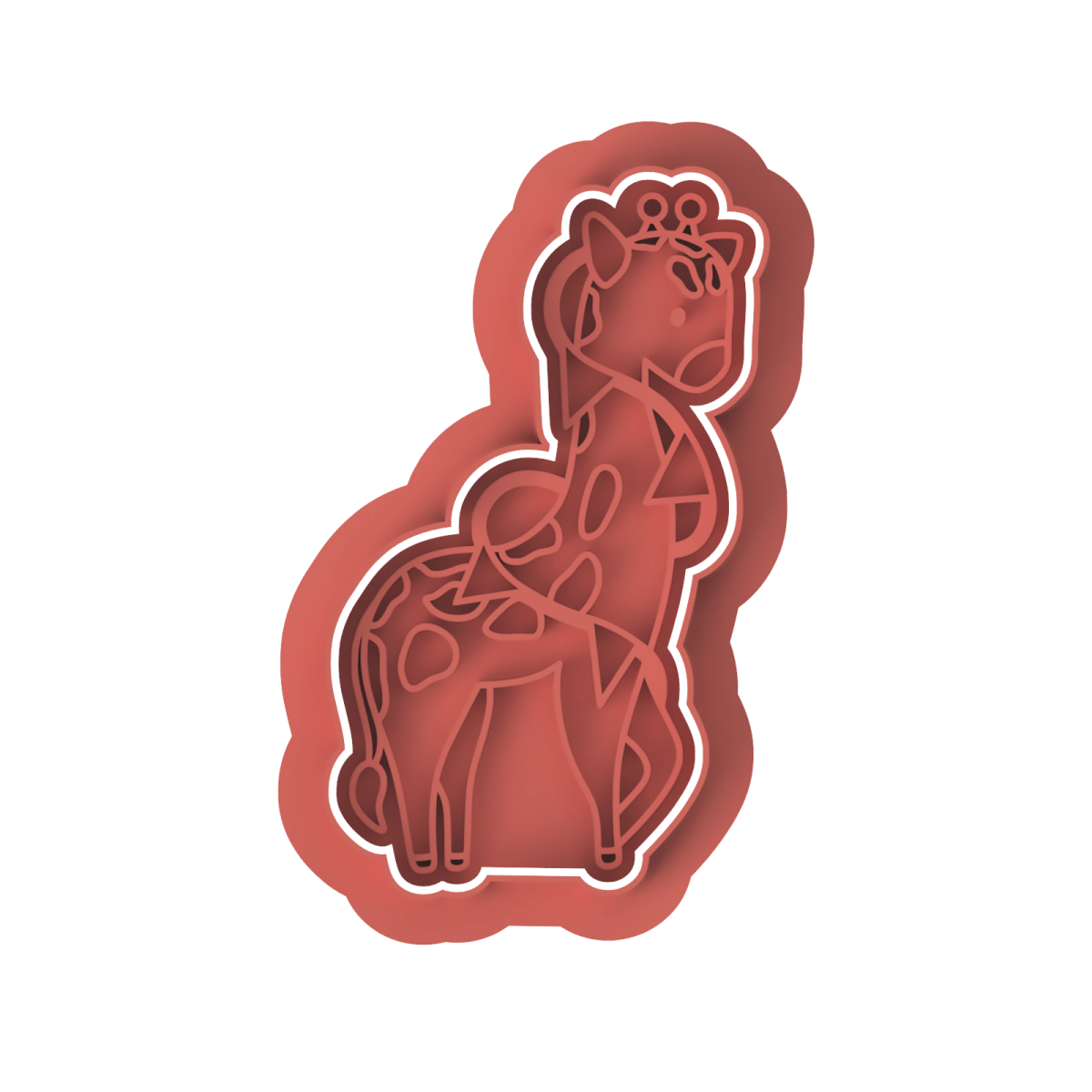 Giraffe V7 Cutter and Stamp - Chickadee