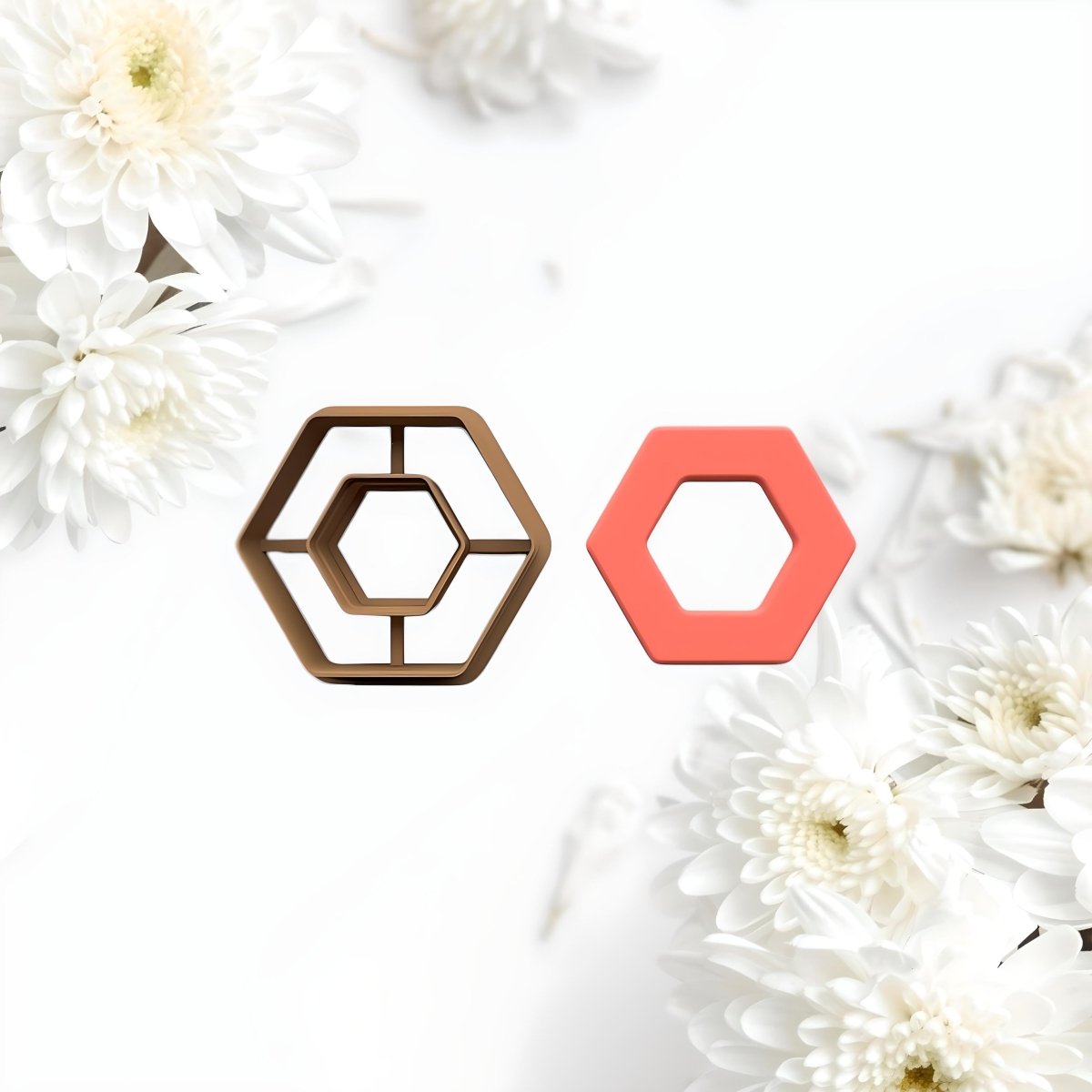 Hexagon Cutter - Chickadee