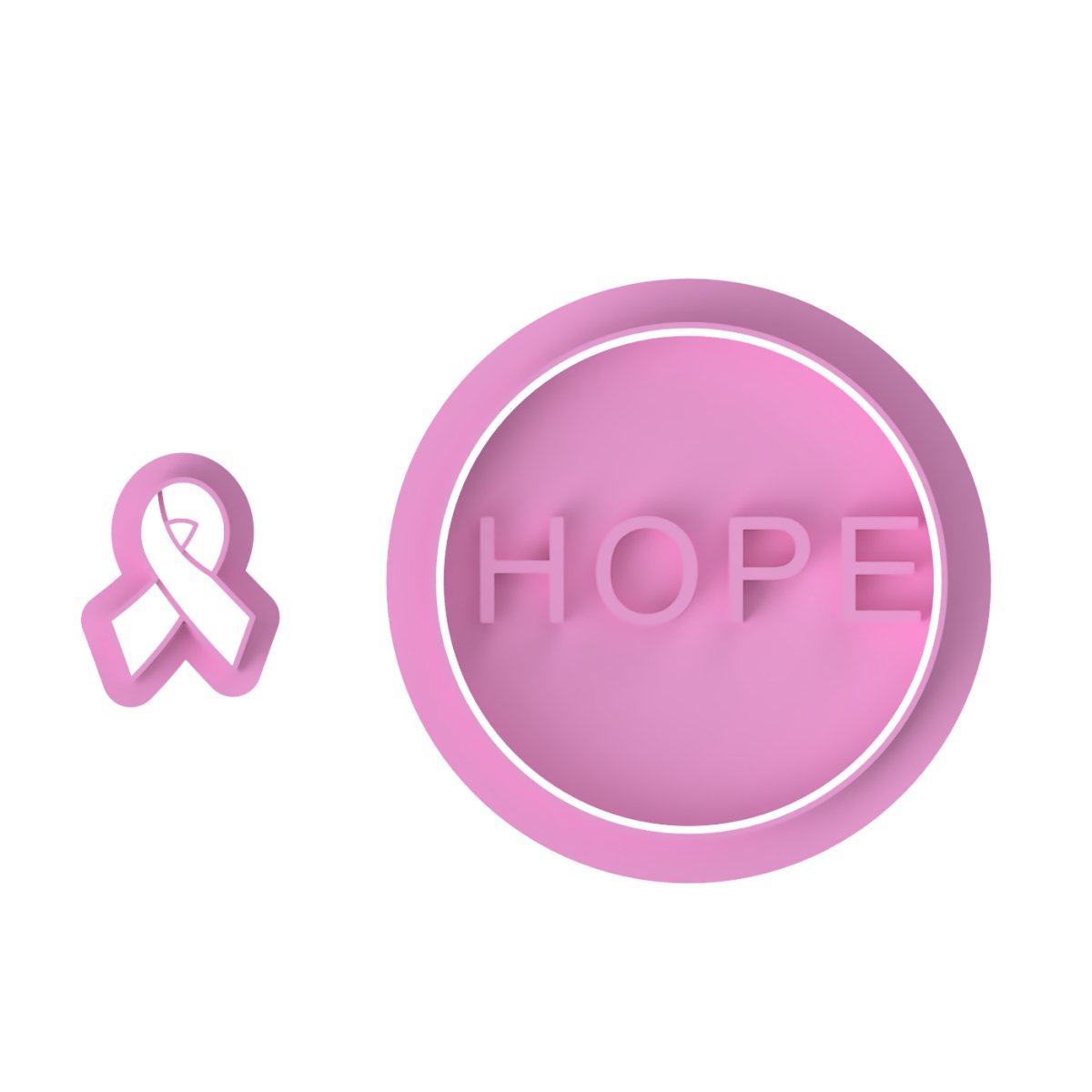 Hope with Ribbon V1 - Chickadee