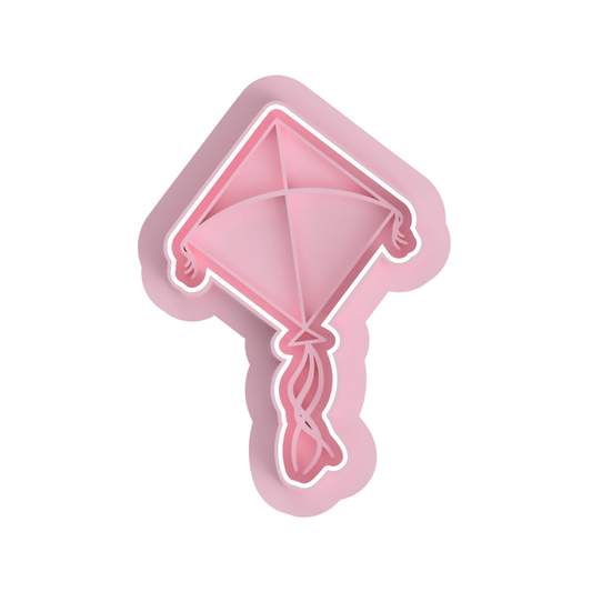 Kite V1 cutter with stamp - Chickadee