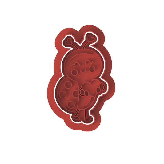 Ladybug V5 cutter and stamp - Chickadee