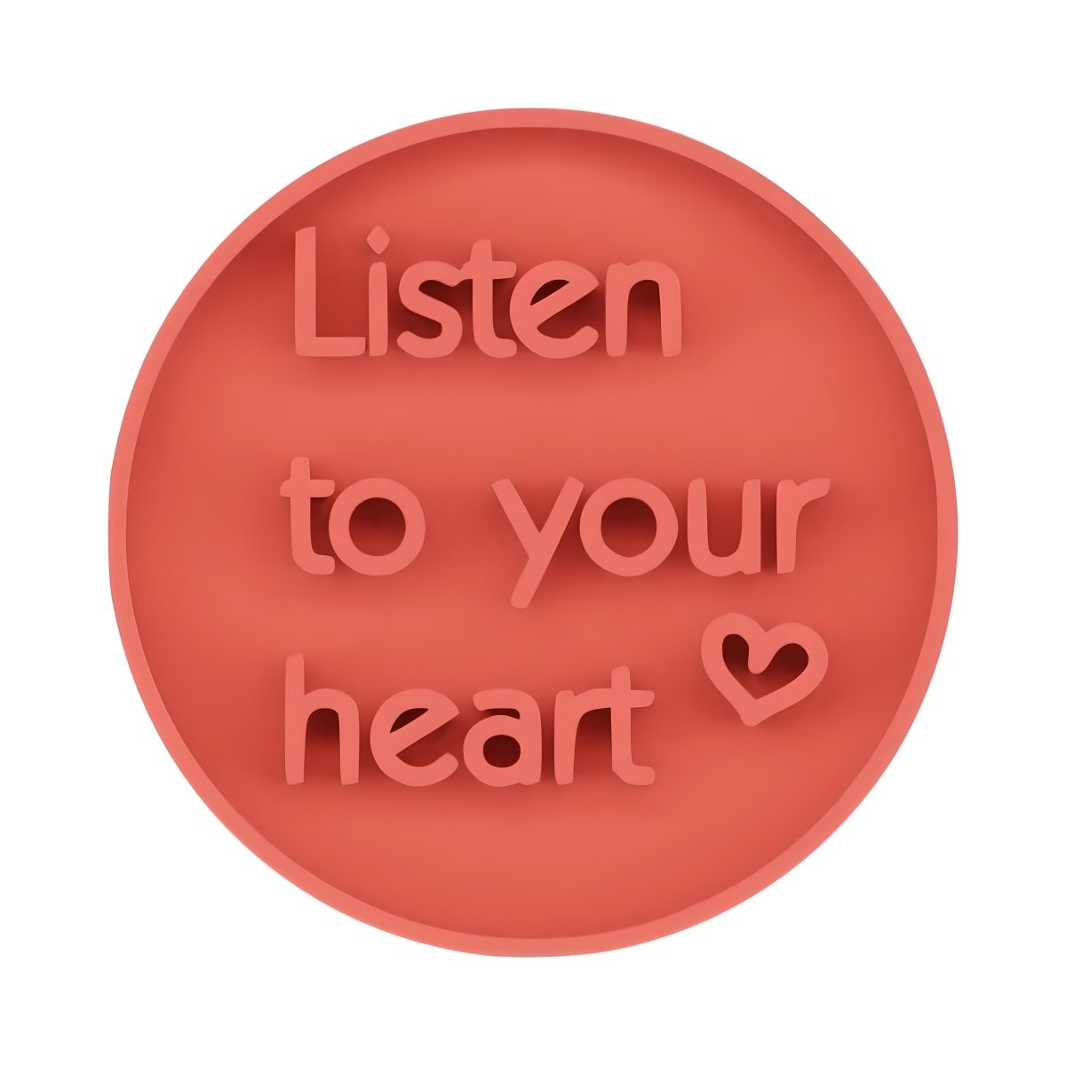 Listen to your heart Stamp Only - Chickadee