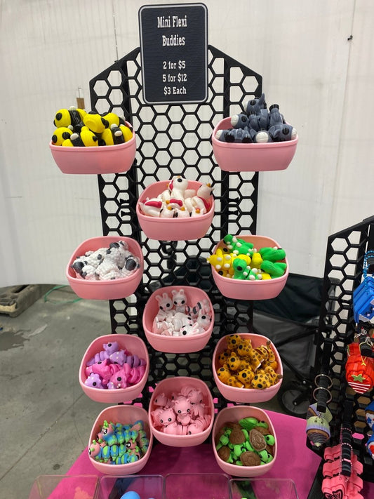 Mini Articulated Animals Water - Small - Chickadee