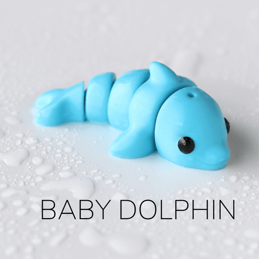 Mini Articulated Animals Water - Small - Chickadee