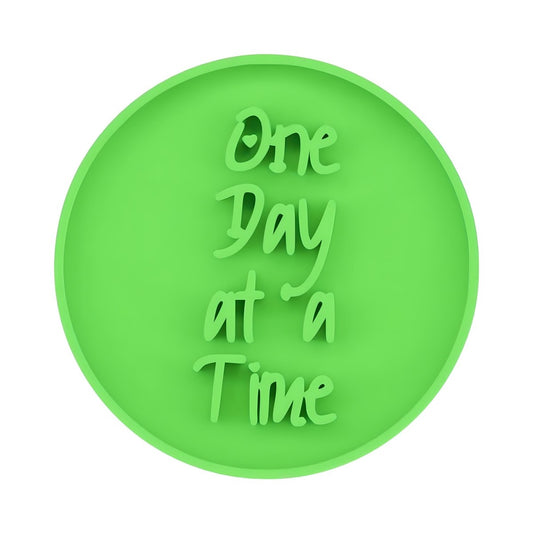 One day at a time Stamp Only - Chickadee