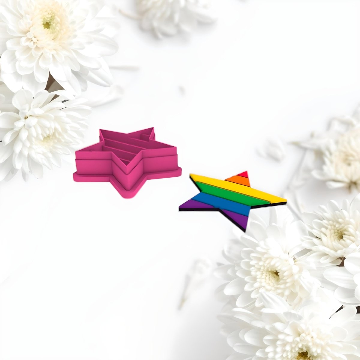Pride Star Cutter with Imprint - Chickadee