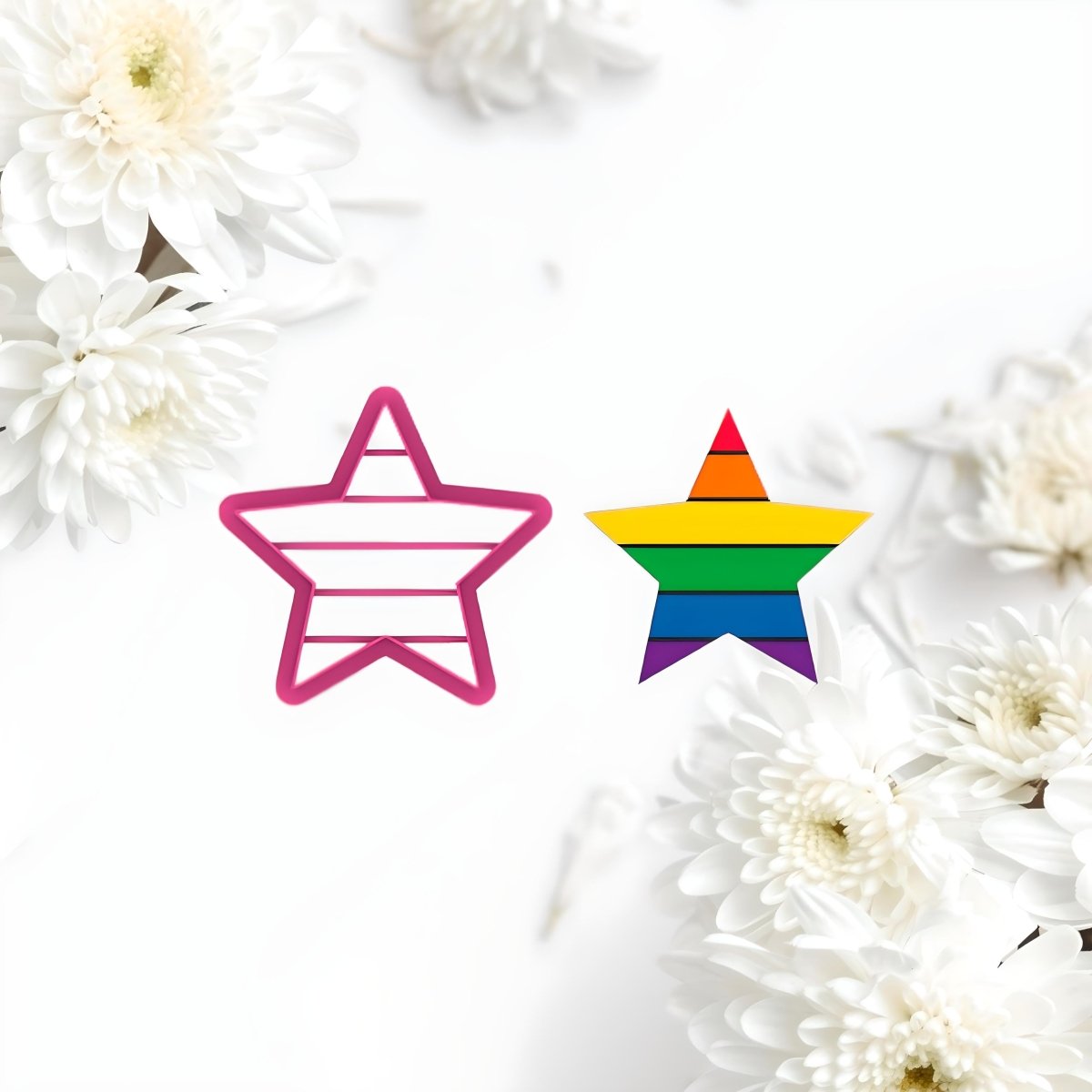 Pride Star Cutter with Imprint - Chickadee