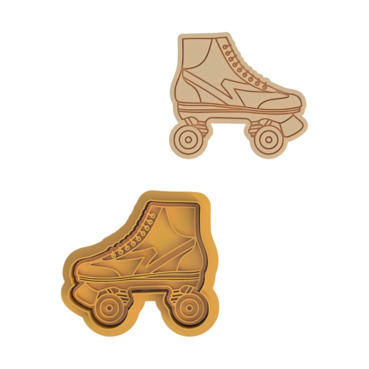 Roller skate V1 cutter with stamp - Chickadee