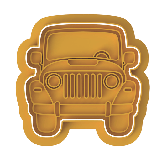 Safari Vehicle V2 Cutter and stamp - Chickadee