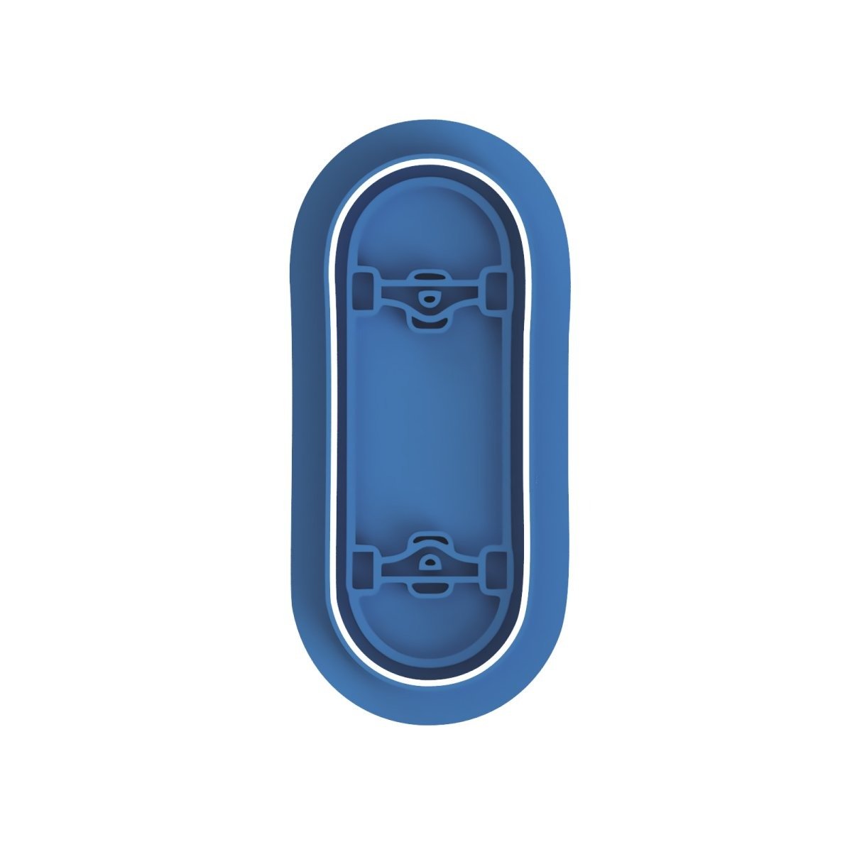 Skateboard cutter with stamp - Chickadee