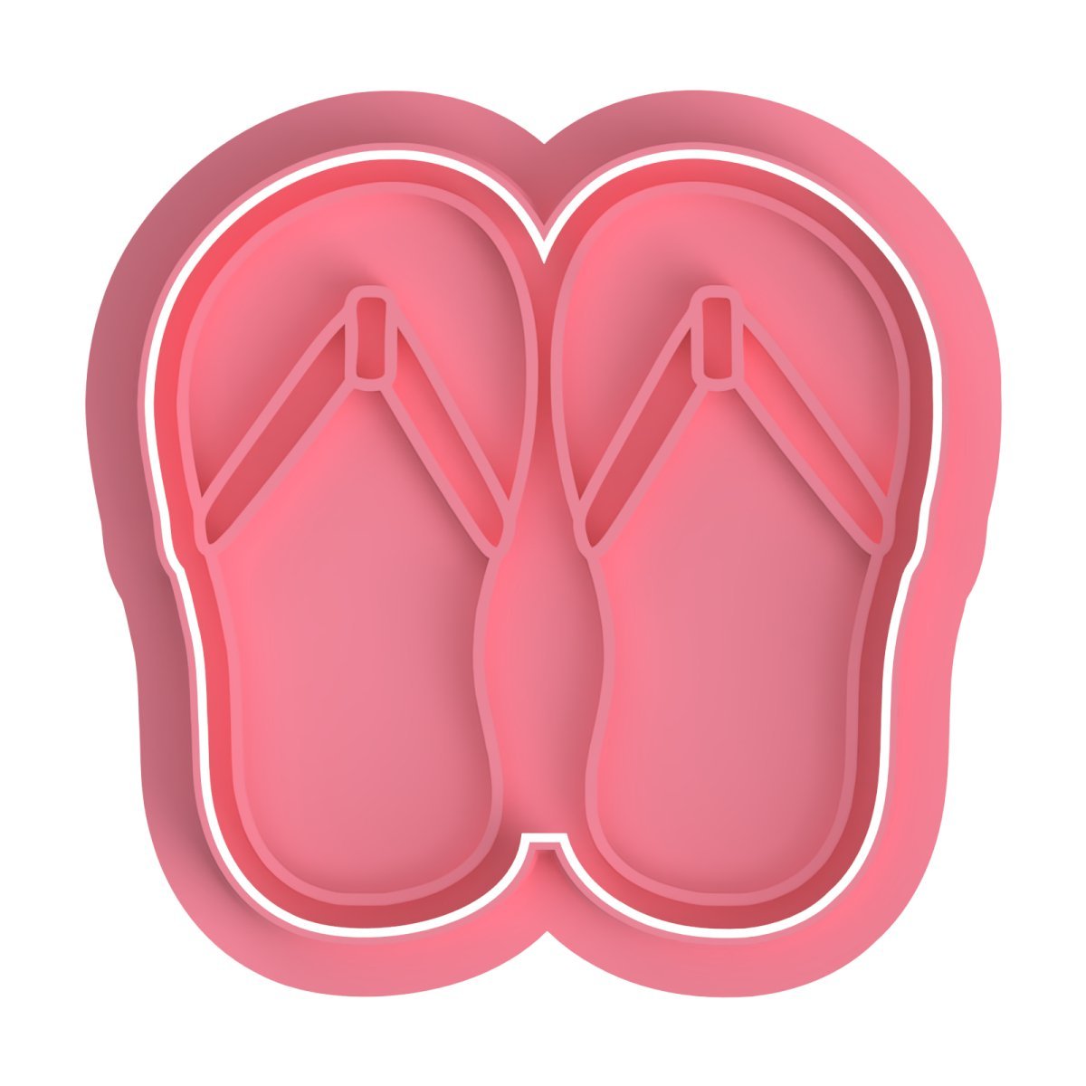 Slippers V1 Cutter and stamp - Chickadee