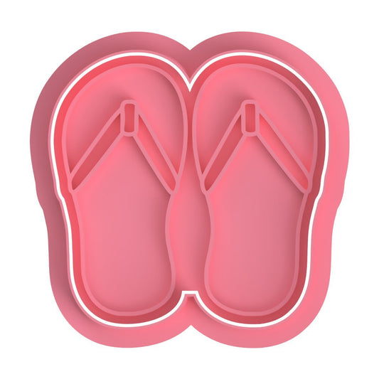 Slippers V1 Cutter and stamp - Chickadee