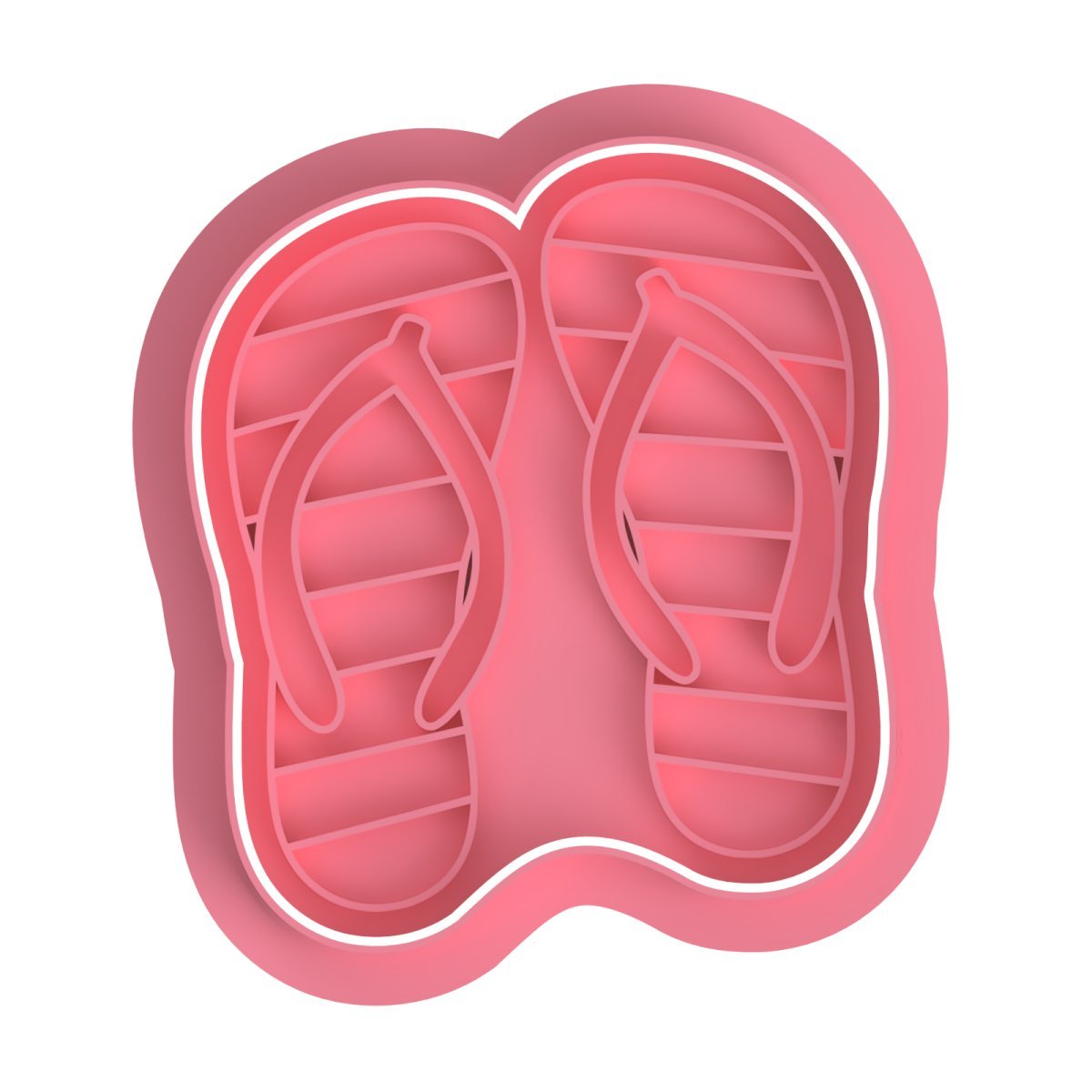 Slippers V2 Cutter and stamp - Chickadee