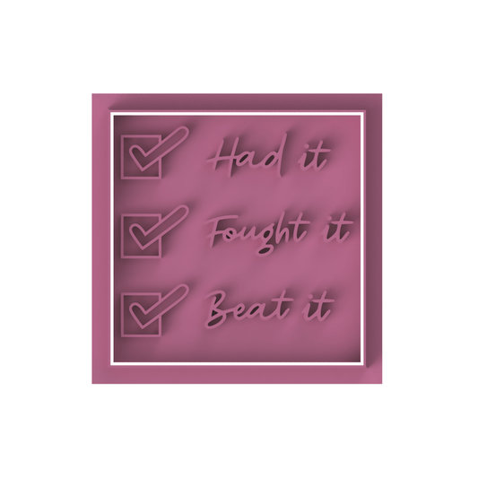 Survivor V1 Cutter and stamp - Chickadee