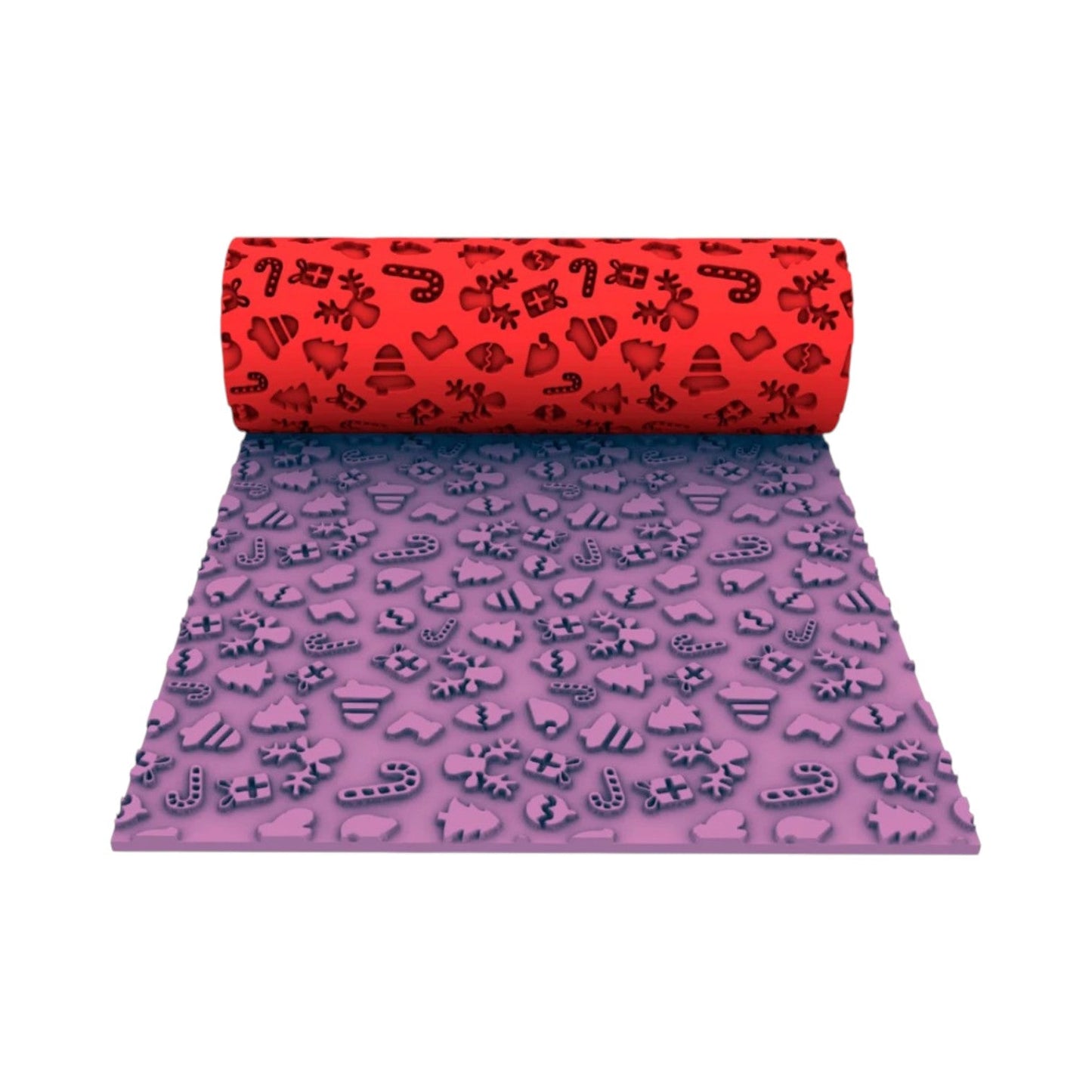 Textured Roller Big - Christmas V2 - Chickadee