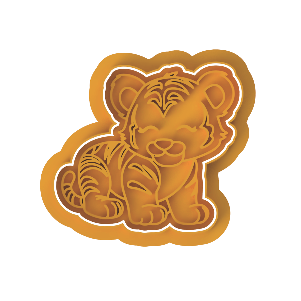 Tiger V8 Cutter and Stamp - Chickadee