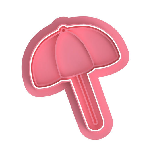 Umbrella Cutter and stamp - Chickadee