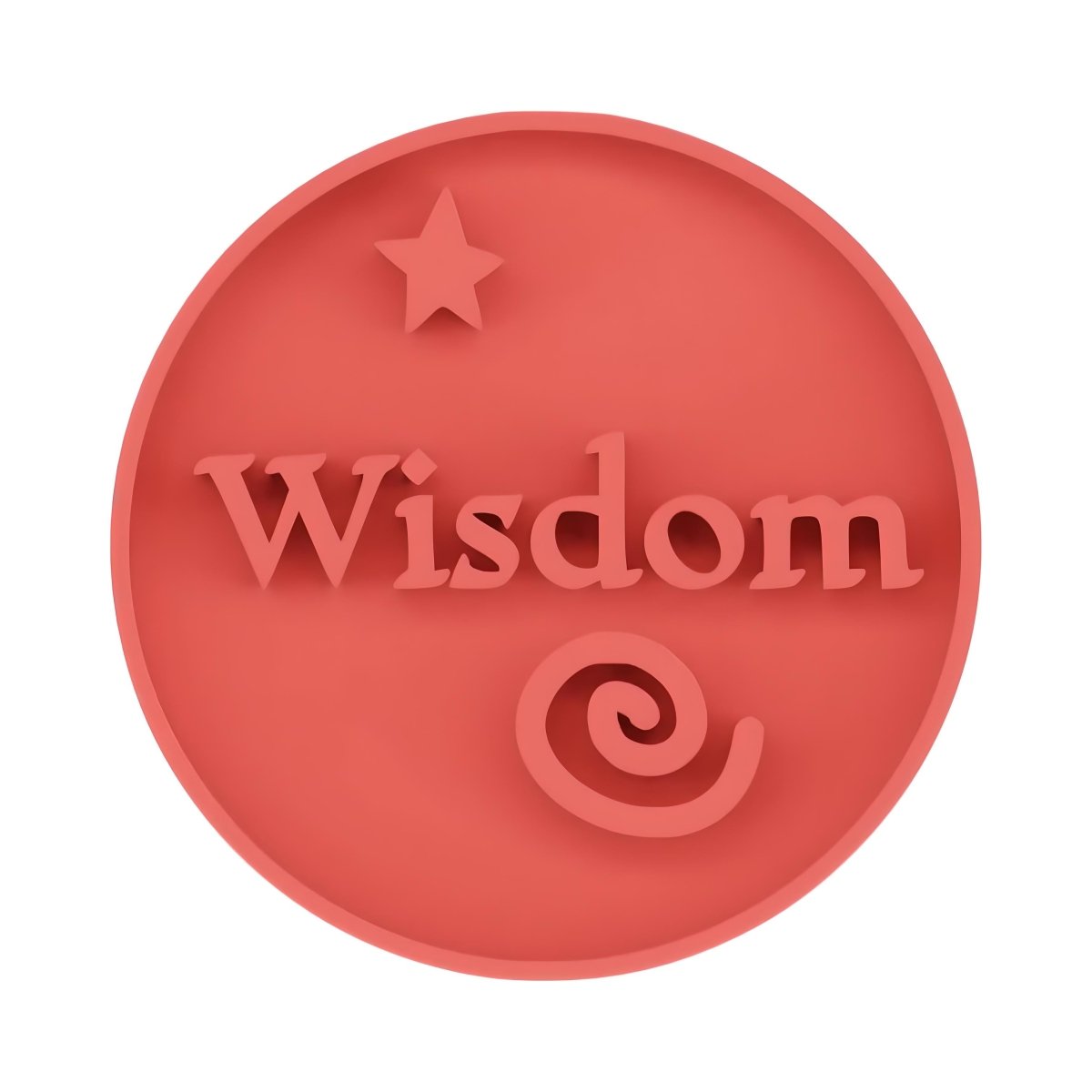 Wisdom Stamp Only - Chickadee