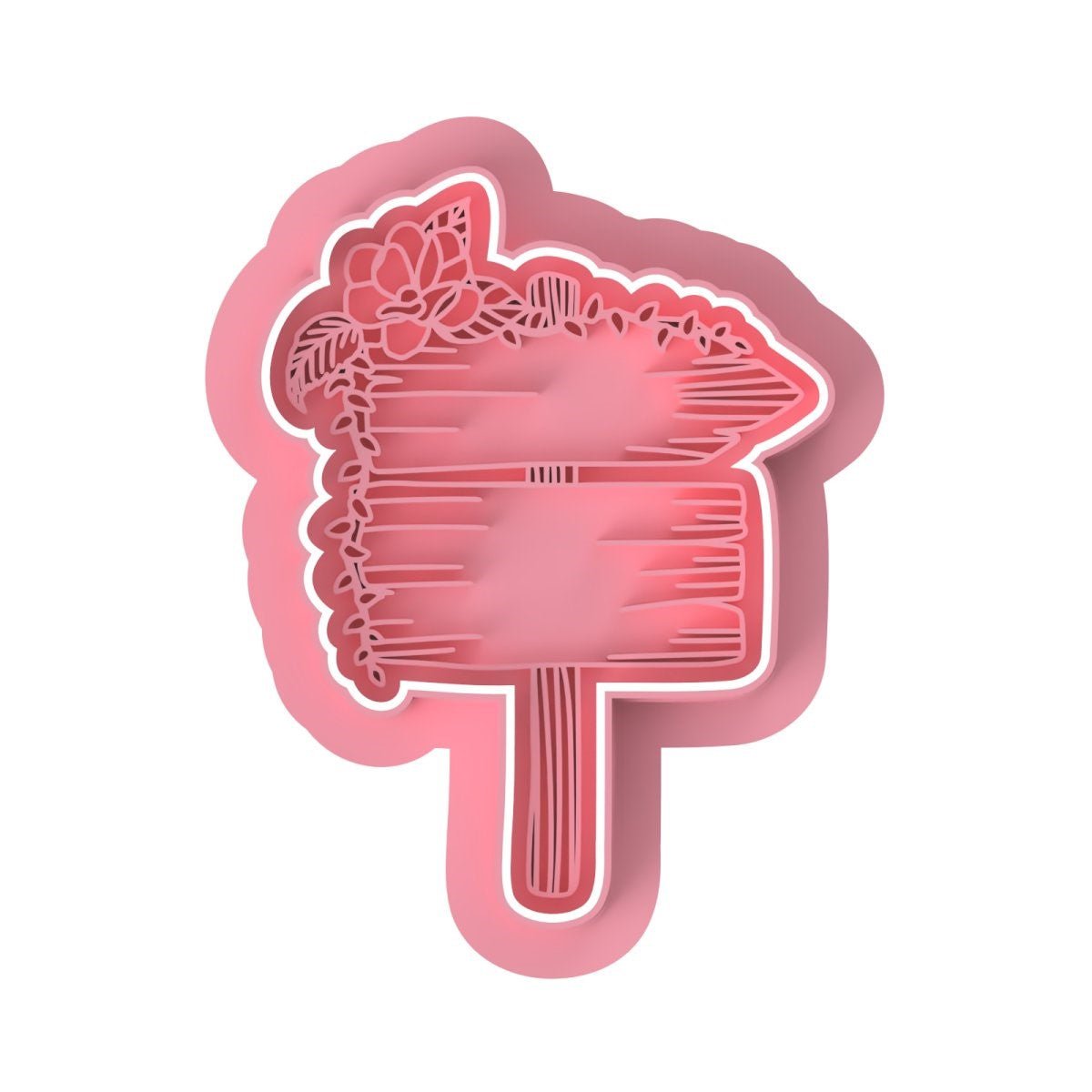 Wooden Waypoint V1 Cutter and stamp - Chickadee