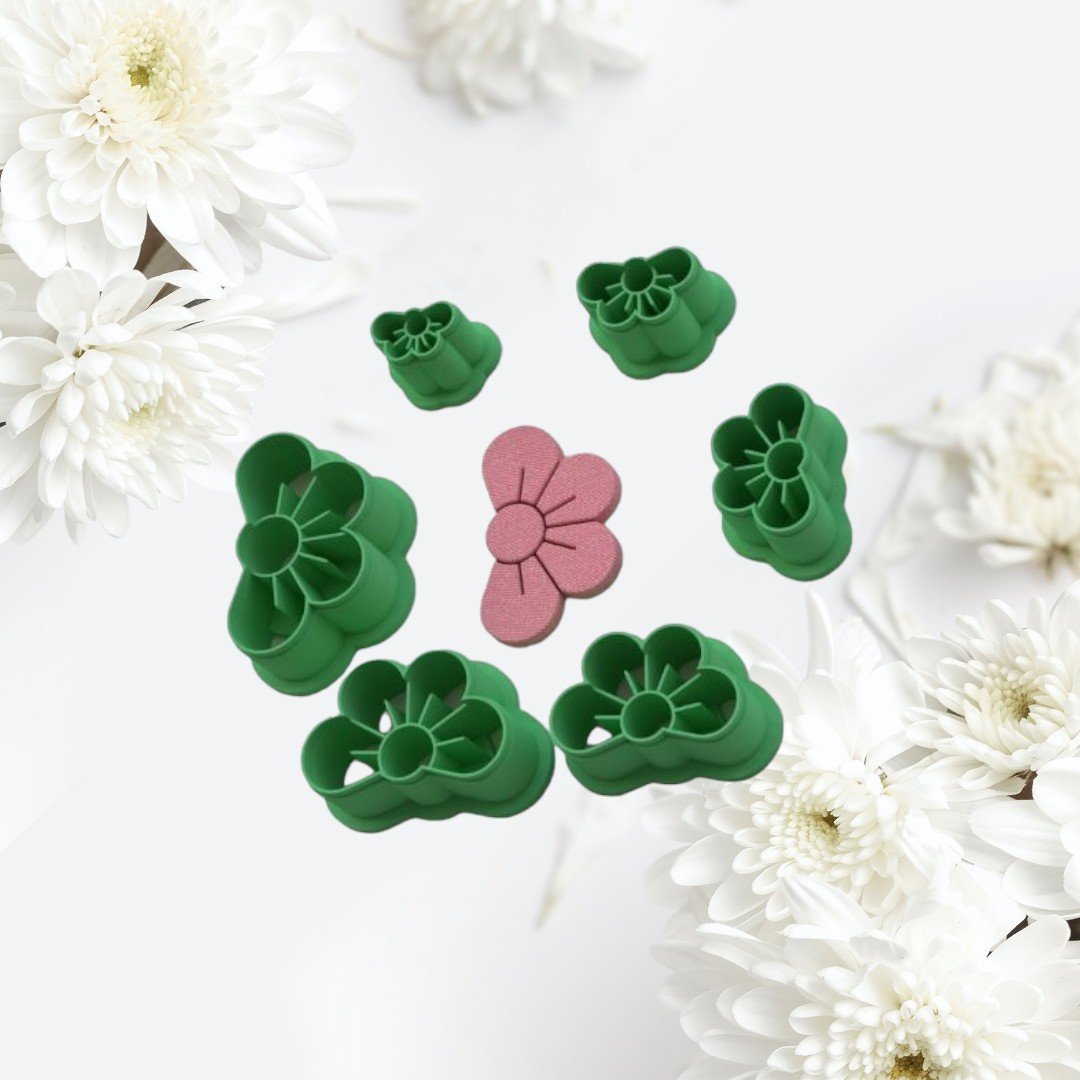 4 Petal Flower Cutter - Chickadee