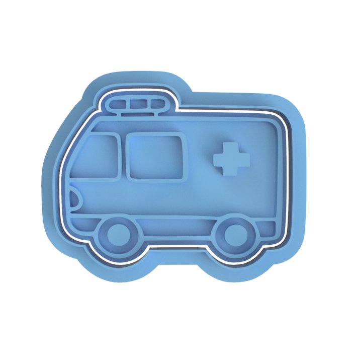 Ambulance Cutter and Stamp - Chickadee