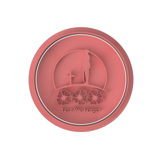 Anzac V2 Stamp only - Chickadee