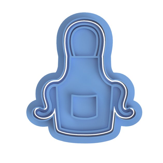 Apron Cutter and stamp - Chickadee