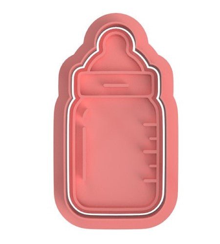 Baby Bottle V2 Cutter and stamp - Chickadee