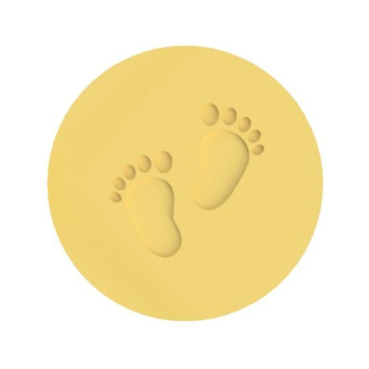 Baby Feet stamp - Chickadee